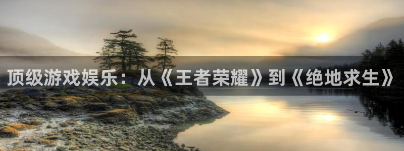 狗子283注册：顶级游戏娱乐：从《王者荣耀》到《绝地求生》